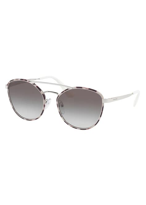 prada gradient curved-brow square sunglasses|Prada 57mm Gradient Square Sunglasses .